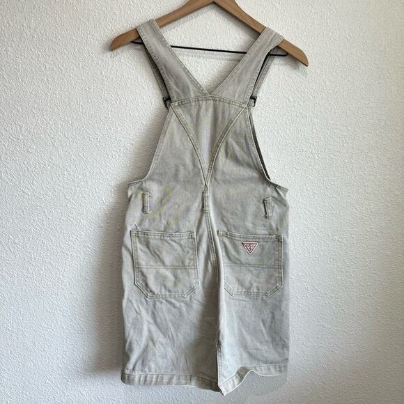 Vintage Cream Overall Skirt - Picture 11 of 13